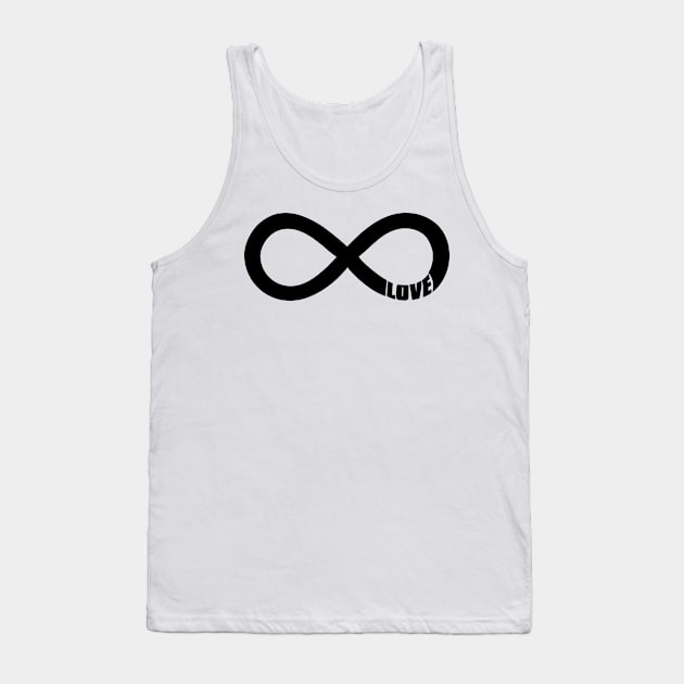 Infinite love Tank Top by wamtees